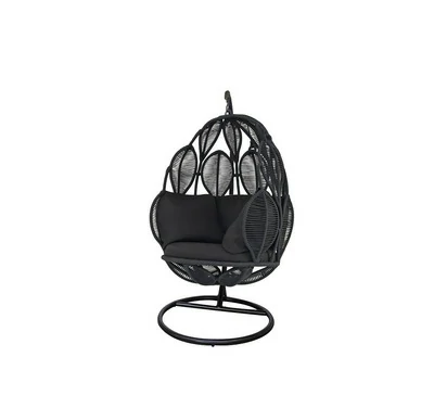 Outdoor Hanging Basket Combination Vine Chair Swing (20)