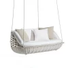 Outdoor Hanging Basket Combination Vine Chair Swing (22)