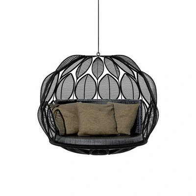 Outdoor Hanging Basket Combination Vine Chair Swing (26)