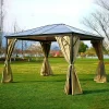 Outdoor Sunshed Courtyard Villa Garden Sunshade Roman Tent (2)