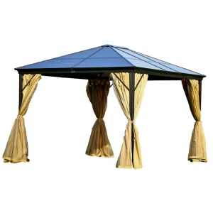 Outdoor Sunshed Courtyard Villa Garden Sunshade Roman Tent
