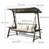 Outdoor Swing, Courtyard Garden, Villa Balcony, Cast Aluminum, Internet Famous Rocking Chair (3)