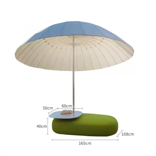 Outdoor Umbrella Villa Roman Umbrella Outdoor Umbrella (10)