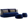 Outdoor bedding, rattan woven sofa (13)