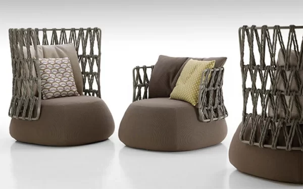 Outdoor bedding, rattan woven sofa (14)