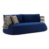 Outdoor bedding, rattan woven sofa (3)