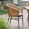 Outdoor courtyard tables and chairs, plastic wood (13)