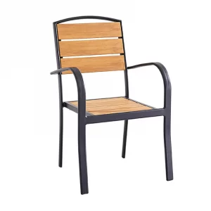 Outdoor furniture, plastic wood chairs
