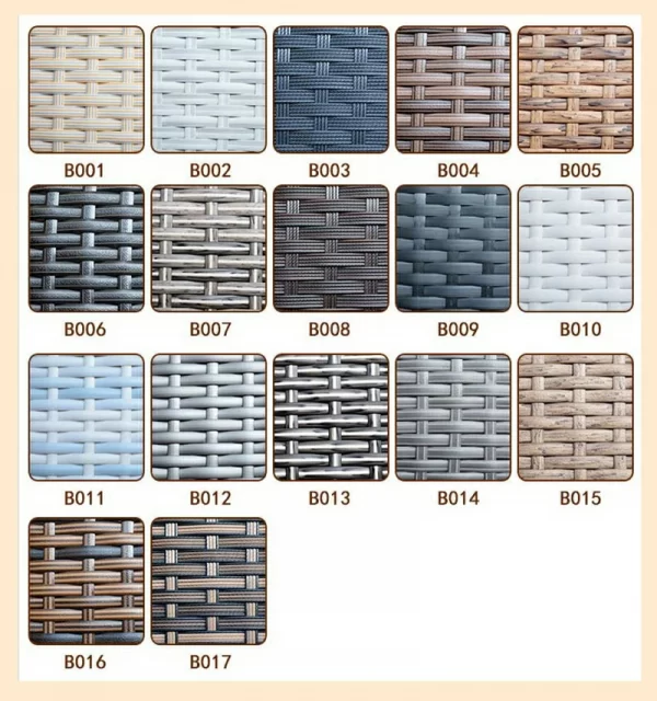 Outdoor furniture rattan sofa Nordic rattan woven sofa (17)