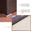 Outdoor furniture rattan sofa Nordic rattan woven sofa (18)