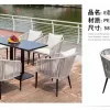Outdoor furniture woven rattan chair (1)