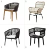 Outdoor furniture woven rattan chair (3)-