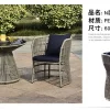 Outdoor furniture woven rattan chair (6)