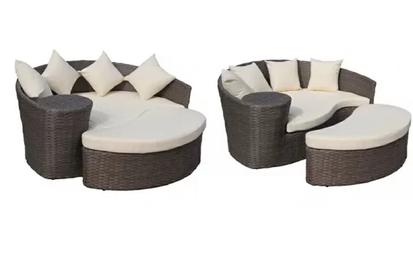 Outdoor leisure pool large round bed (11)