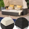 Outdoor leisure pool large round bed (9)