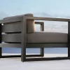 Outdoor leisure sofa, waterproof and sun protection, outdoor villa balcony, (3)