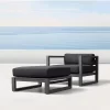 Outdoor leisure sofa, waterproof and sun protection, outdoor villa balcony, (4)