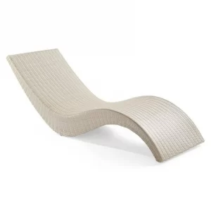 Outdoor lounge chair, rattan chair, nap, leisure bed, single beach chair
