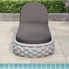 Outdoor lounge chairs, beach chairs, courtyard furniture (3)