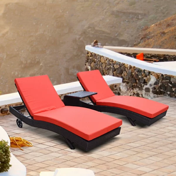 Outdoor rattan beds (6)