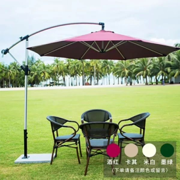 Outdoor sun umbrella, courtyard umbrella (12)