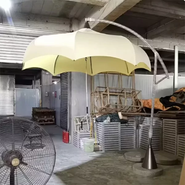 Outdoor sunshade, courtyard, coffee shop (1)