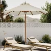 Outdoor sunshade, courtyard, outdoor terrace, center pillar umbrella (1)