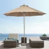 Outdoor sunshade, courtyard, outdoor terrace, center pillar umbrella (3)