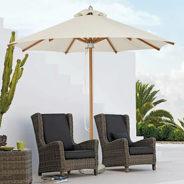 Outdoor sunshade, courtyard, outdoor terrace, center pillar umbrella (5)