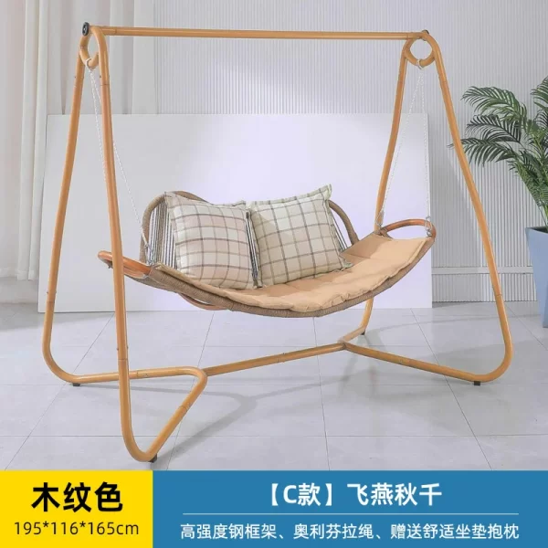 Outdoor swing, courtyard swing (20)