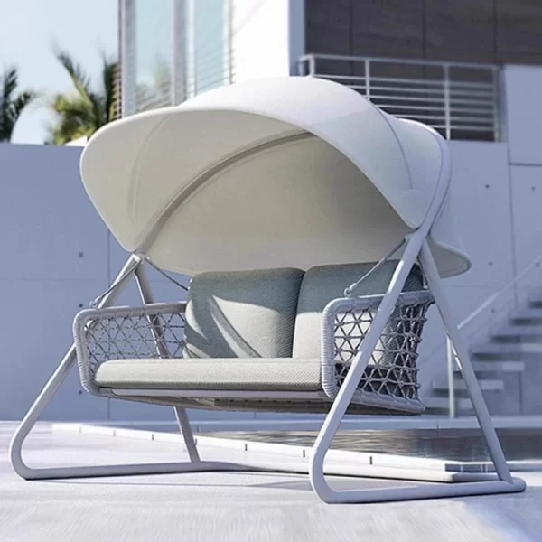 Outdoor swing hanging chair (4)