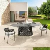 Outdoor tables and chairs, courtyard leisure rattan chairs (1)