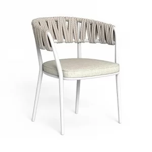 Outdoor tables and chairs, courtyard leisure rattan chairs, terrace rock dining table, outdoor round table dining chairs