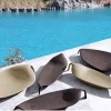 Outdoor vacation, lying bed, lounge chair (2)