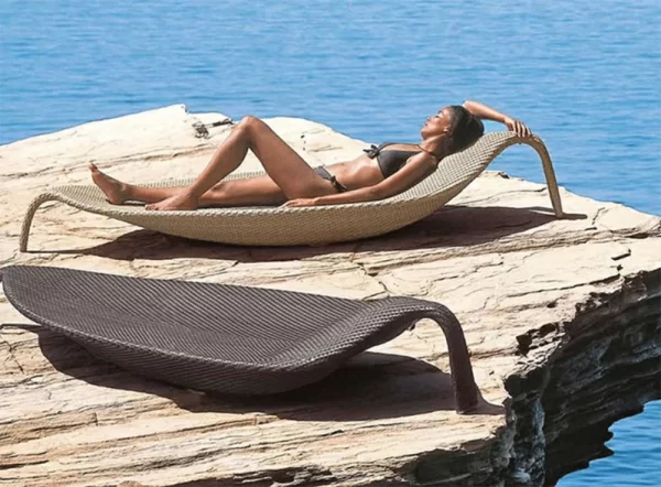 Outdoor vacation, lying bed, lounge chair (5)