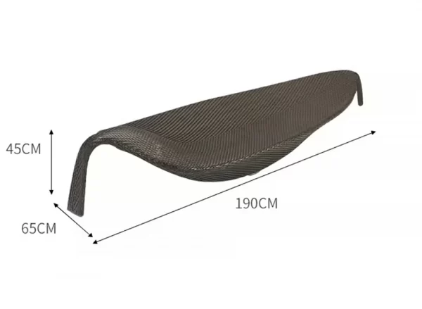 Outdoor vacation, lying bed, lounge chair (6)