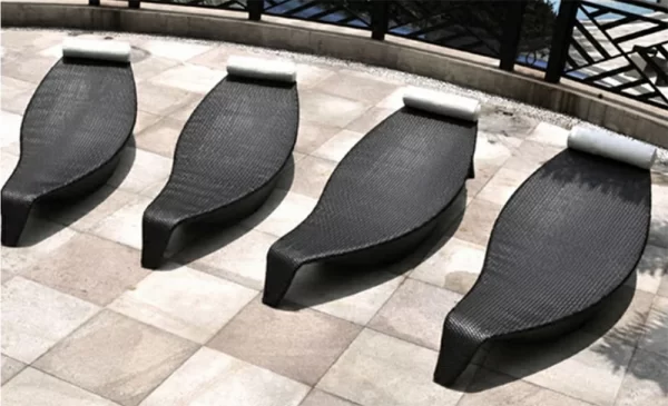 Outdoor vacation, lying bed, lounge chair (8)