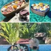 Pool Floating Plate Water Breakfast Tray (2)