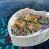 Pool Floating Plate Water Breakfast Tray (6)