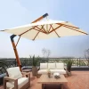 Resort outdoor swimming pool, large sun umbrella (12)