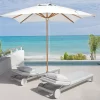 Resort outdoor swimming pool, large sun umbrella (19)