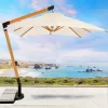 Resort outdoor swimming pool, large sun umbrella (9)
