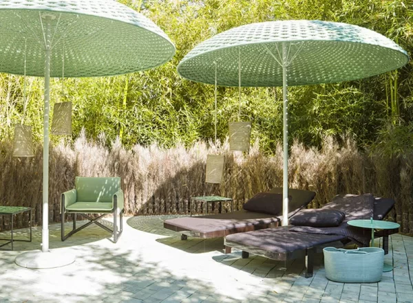 Sunshade, Courtyard, Homestay, Beach, Balcony, Umbrella Villa (3)