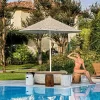 Sunshade, Courtyard, Homestay, Beach, Balcony, Umbrella Villa (9)