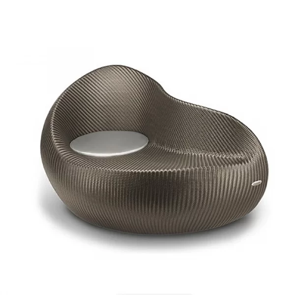 Tai Chi Yin Yang Creative Vine Chair Outdoor Lying Bed Vine Weaving Chair (7)