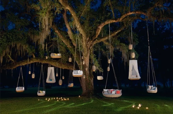 double swing outdoor leisure hanging basket hanging chair (1)