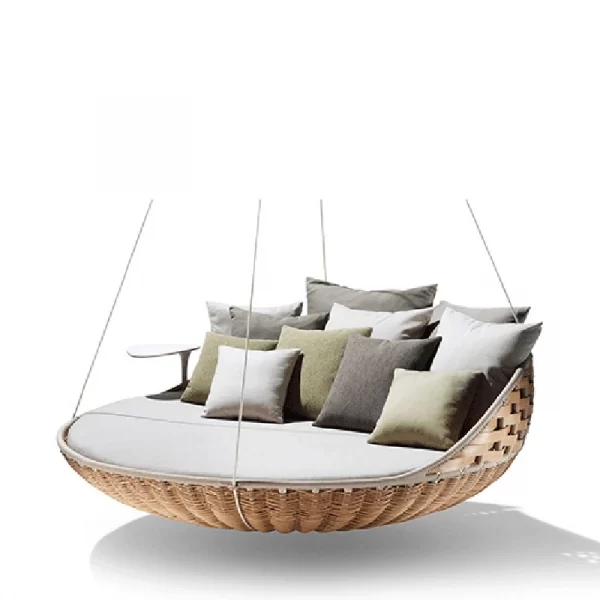 double swing outdoor leisure hanging basket hanging chair (10)