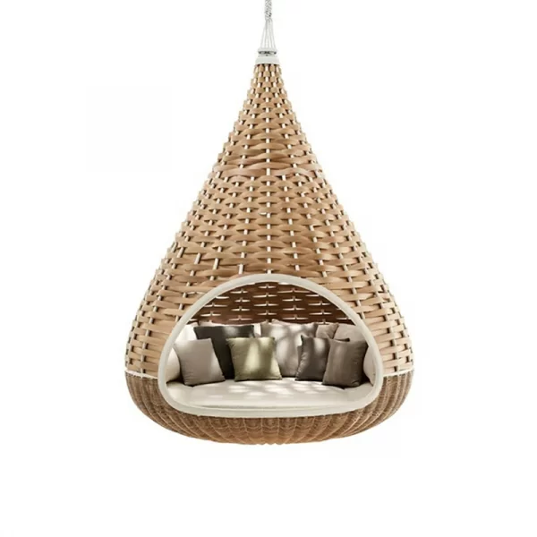 double swing outdoor leisure hanging basket hanging chair (10)~1