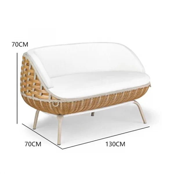 double swing outdoor leisure hanging basket hanging chair (11)