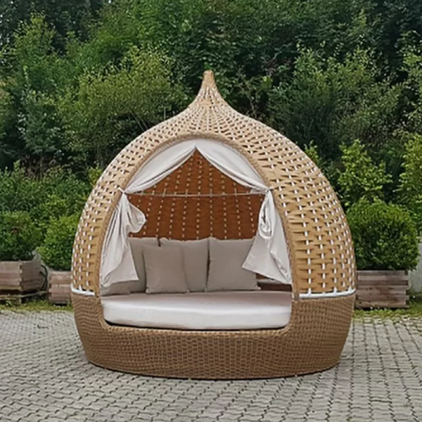 double swing outdoor leisure hanging basket hanging chair (1)~1